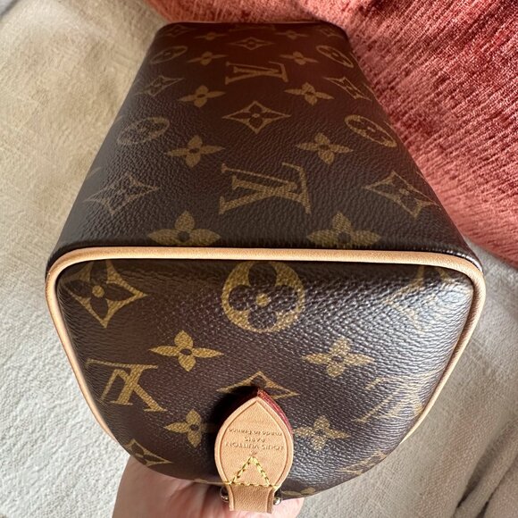 Louis Vuitton Speedy Speedy Bandoulière 20 with Beige Strap - Picture 9 of 15